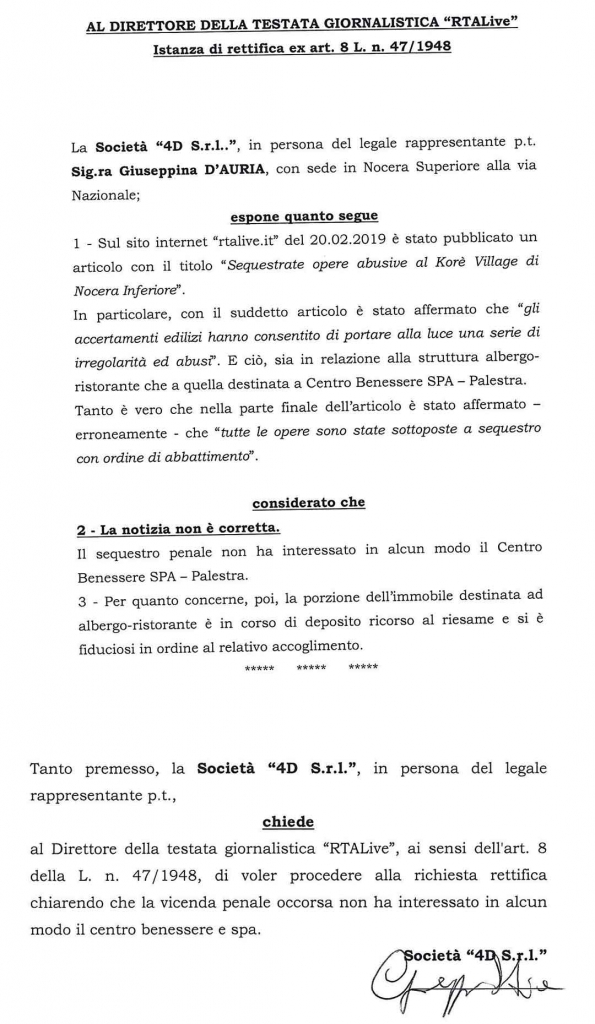 richiesta-della-societa'-4D-srl