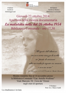 mostra alluvione