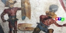 pompei-AFFRESCO-GLADIATORI-COMBATTENTI-rtalive-franceschini