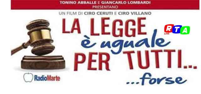 “La Legge è Uguale Per Tutti...forse”, Il Film Di Ciro Villano Torna Su ...