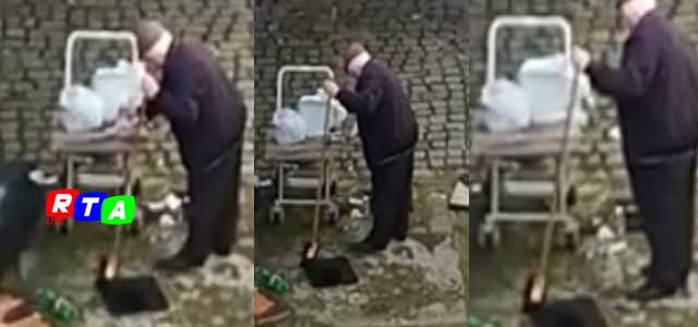 video-water-anziano-fognatura-rtalive