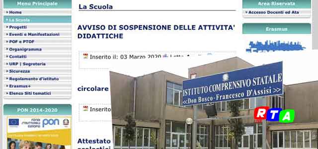 scuola-don-bosco-striano-rtalive-coronavirus