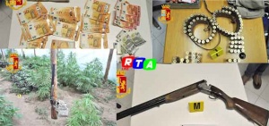 arresto-tre-fratelli-cava-de-tirreni-droga-armi-soldi-rtalive