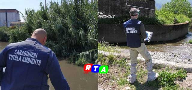 fiume-carabinieri-tutela-ambiente-sarno-rtalive