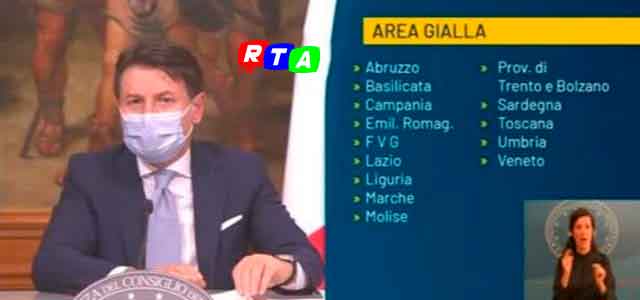 conte-zona-gialla-covid-coronavirus-RTAlive