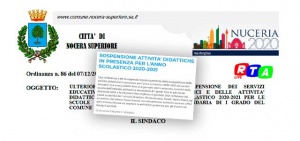 scuole-nocera-superiore-sospese-6-gennaio-rtalive