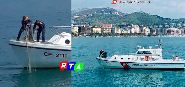 guardia-costiera-sequestro-rete-motovedetta-rtalive