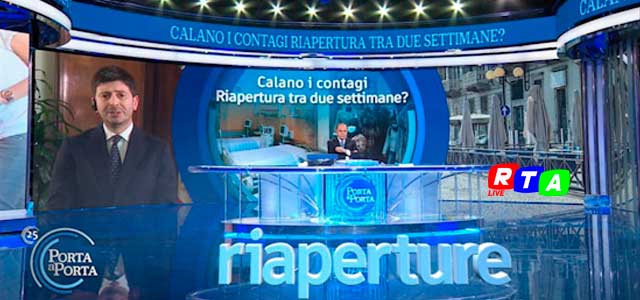 ministro-speranza-porta-a-porta-rai-rtalive