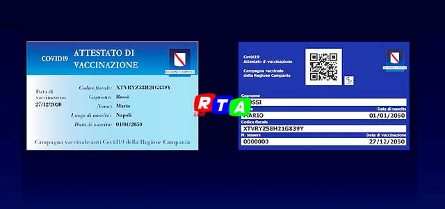 tessera-vaccinale-card-vaccino-pass-regione-campania-RTAlive