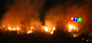 incendio-boschivo-notte-Nocera-RTAlive