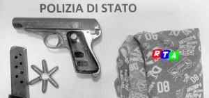 arma-da-fuoco-nocera-inferiore-Polizia-di-Stato-RTAlive