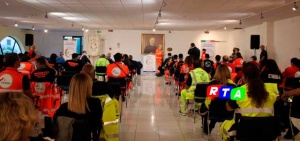 auditorium-Protezione-Civile-Papa-Charlie-Basilica-S.Alfonso-Pagani-RTAlive