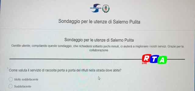 sondaggio-Salerno-pulita-cittadini-online-RTAlive