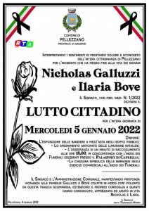 locandina-lutto-cittadino-funerali-Nicholas-e-Ilaria-RTAlive