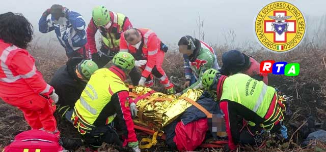 soccorso-alpino-Speleologico-della-Campania-motociclista-RTAlive