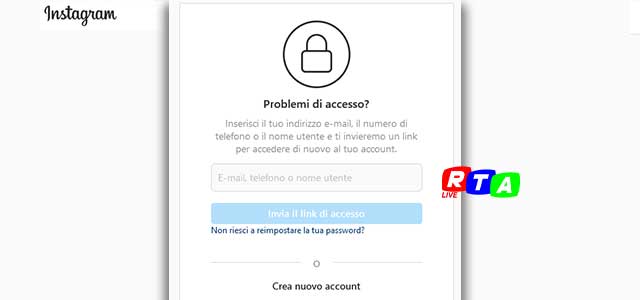 instagram-furti-di-identita'-problemi-di-accesso-RTAlive