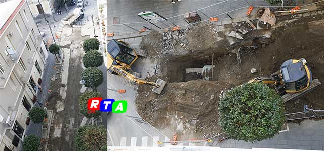 lavori-fognatura-via-Roma-Nocera-Inferiore-RTAlive