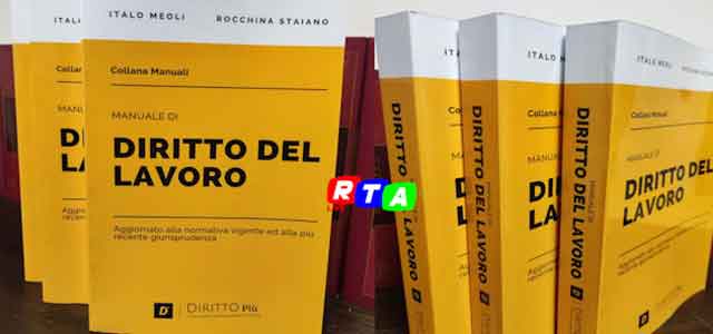 libro-Italo-Meoli-manuale-del-diritto-al-lavoro-Rocchina-Staiano-RTAlive