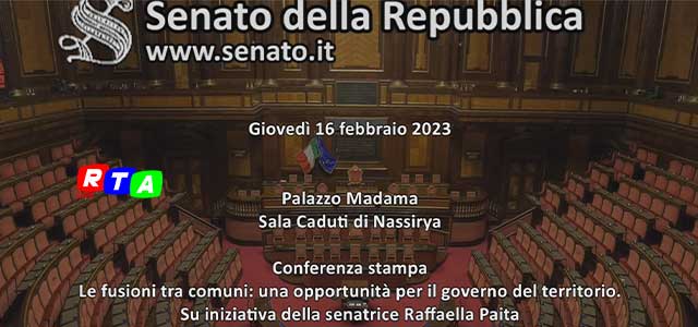 senato-della-repubblica-le-fusioni-tra-comuni-una-opportunita'-RTAlive