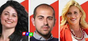 da sinistra:  Giuseppina Polichetti, Giovanni-Adinolfi, Luisa-Trezza