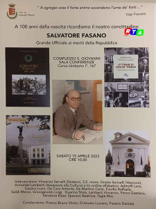 locandina-Salvatore-Fasano-100-anni-dalla-nascita-Cava-de'-Tirreni-RTAlive