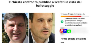 petizione-ballottaggio-aliberti-scarlato-RTAlive