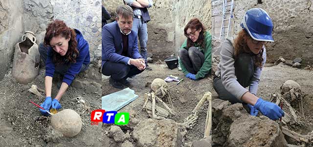 ricercatrice-scheletri-pompei-terremoto-scoperta-archeologia-RTAlive