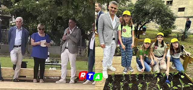 1-antonella-esposito-luigi-astarita-scuola-sarno-giovanni-amendola-orto-botamico-didattico-RTAlive