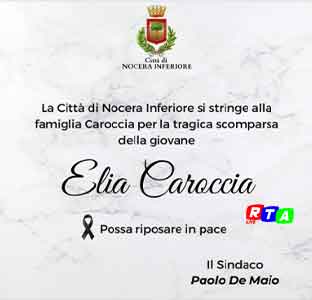 lutto-elia-caroccia-Nocera-Inferiore-RTAlive