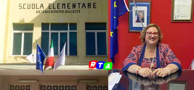 Sindaca-Lanzara-scuola-elementare-antonio-gerardo-galluzzo-RTAlive