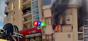 incendio-appartamento-Salerno-RTAlive