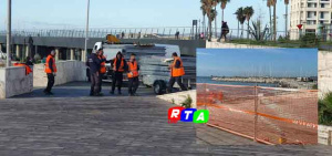 Salerno-spiaggia-Santa-Teresa-manutenzione-RTAlive