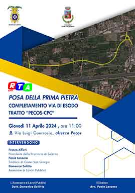 locandina-castel-san-giorgio-posa-prima-pietra-via-esodo-tratto-pecos.cpc-RTAlive