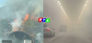 incendio-fumo-a2-galleria-pontecagnano-rtalive