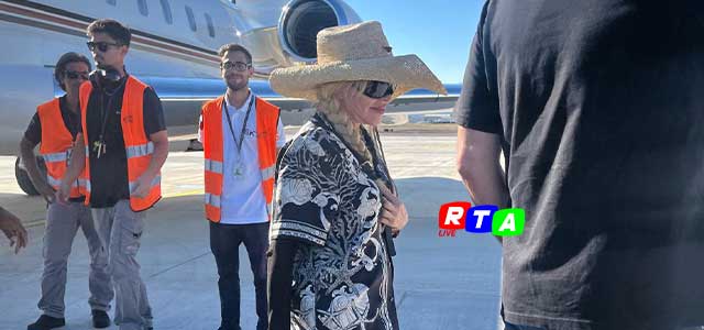 madonna-ciccone-areporto-salerno-rtalive