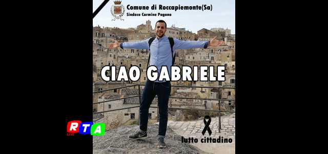 lutto-cittadino-ciao-gabriele-rtalive-roccapiemonte