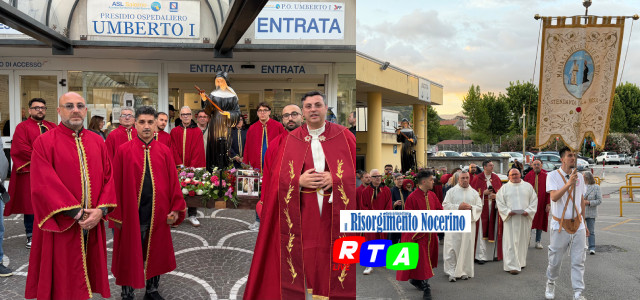 alt=Santa Rita pellegrina all’ospedale Umberto I