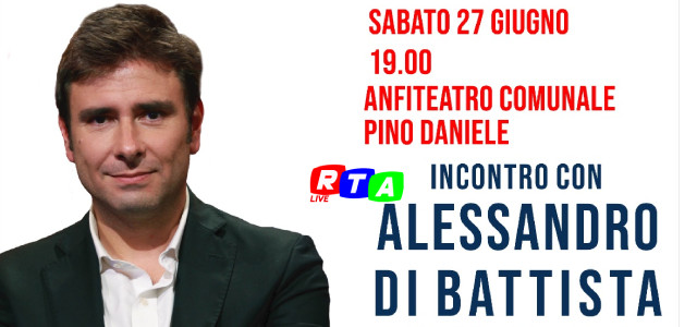 alt=Baronissi Città della Pace, Alessandro Di Battista racconta i conflitti del mondo