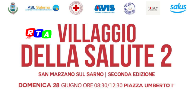 alt=S.M. sul Sarno, torna il “Villaggio della Salute”: prevenzione e screening gratuiti in Piazza Umberto I