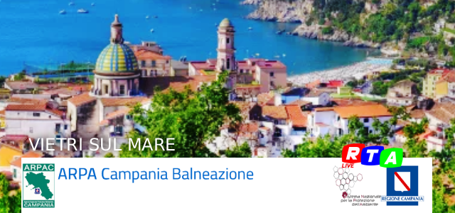 alt=Vietri, revocato il divieto di balneazione: le nuove analisi Arpac promuovono il mare