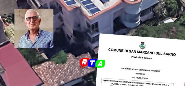 alt=“Tettoia abusiva” nei guai l’uomo chiave dello staff del sindaco Annunziata RTAlive