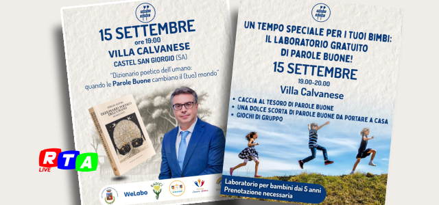 alt=“Dizionario poetico dell’umano”, a Castel San Giorgio le Parole Buone di Sergio Astori
