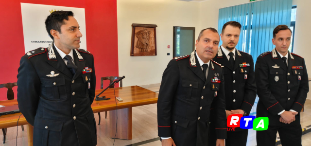 Presentati i nuovi comandanti dei Carabinieri a Salerno, Nocera e Agropoli